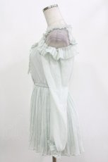 画像2: LIZ LISA / プリーツシフォンチュニック 0 ミント H-26-10-15-038-LO-OP-NS-ZH (2)