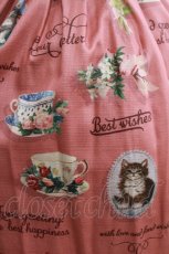 画像4: Leur Getter / Victorianノースリーブワンピース M ポピーレッド H-26-10-15-056-LU-OP-NS-ZH (4)