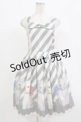 Preview of Dolled up Catノースリーブワンピース M グレー