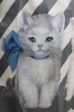 画像4: Emily Temple cute / Dolled up Catノースリーブワンピース M グレー H-26-10-15-060-ET-OP-NS-ZH (4)
