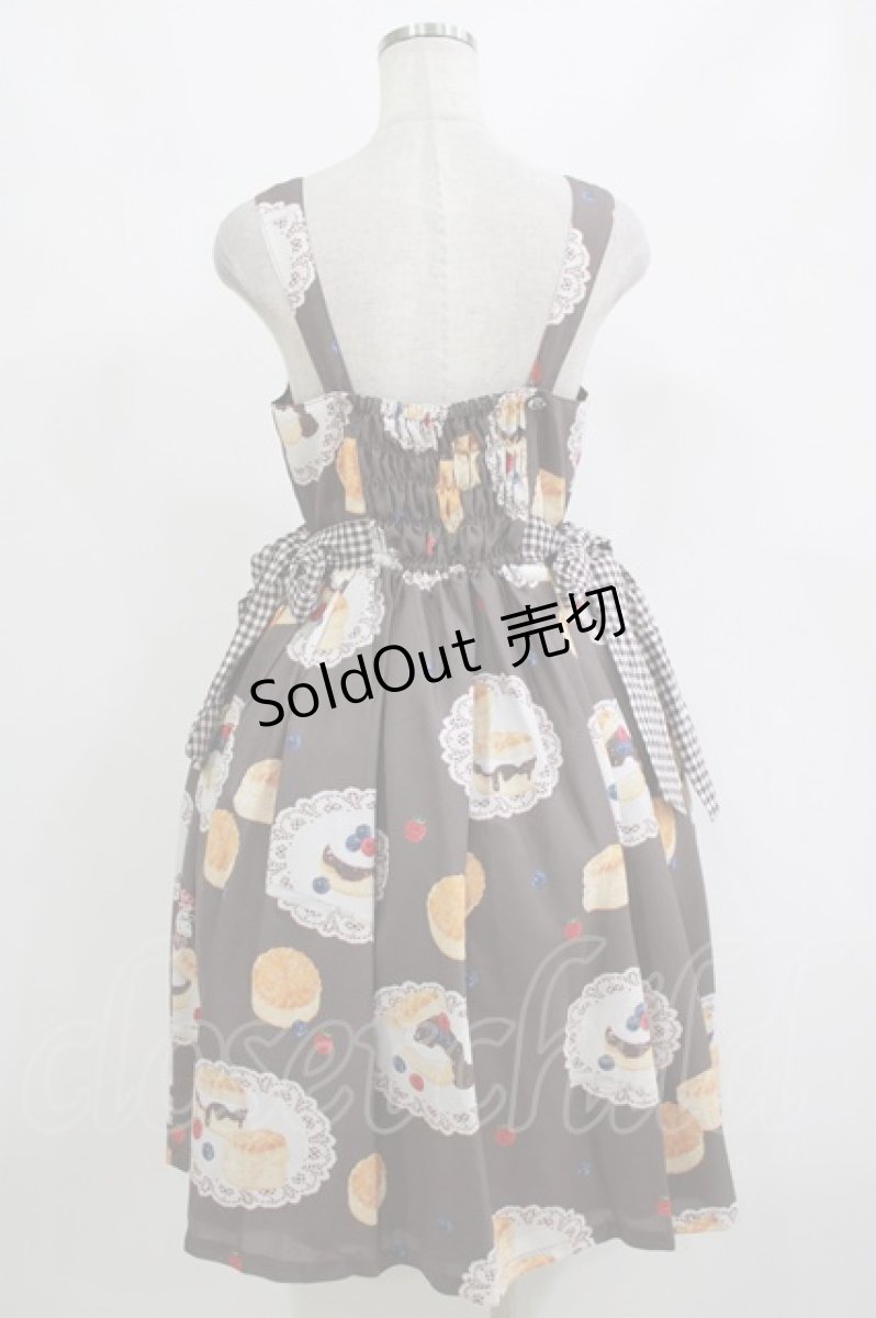 画像3: Emily Temple cute / milk sconeノースリーブワンピース M ブラウン H-26-10-15-063-ET-OP-NS-ZH (3)
