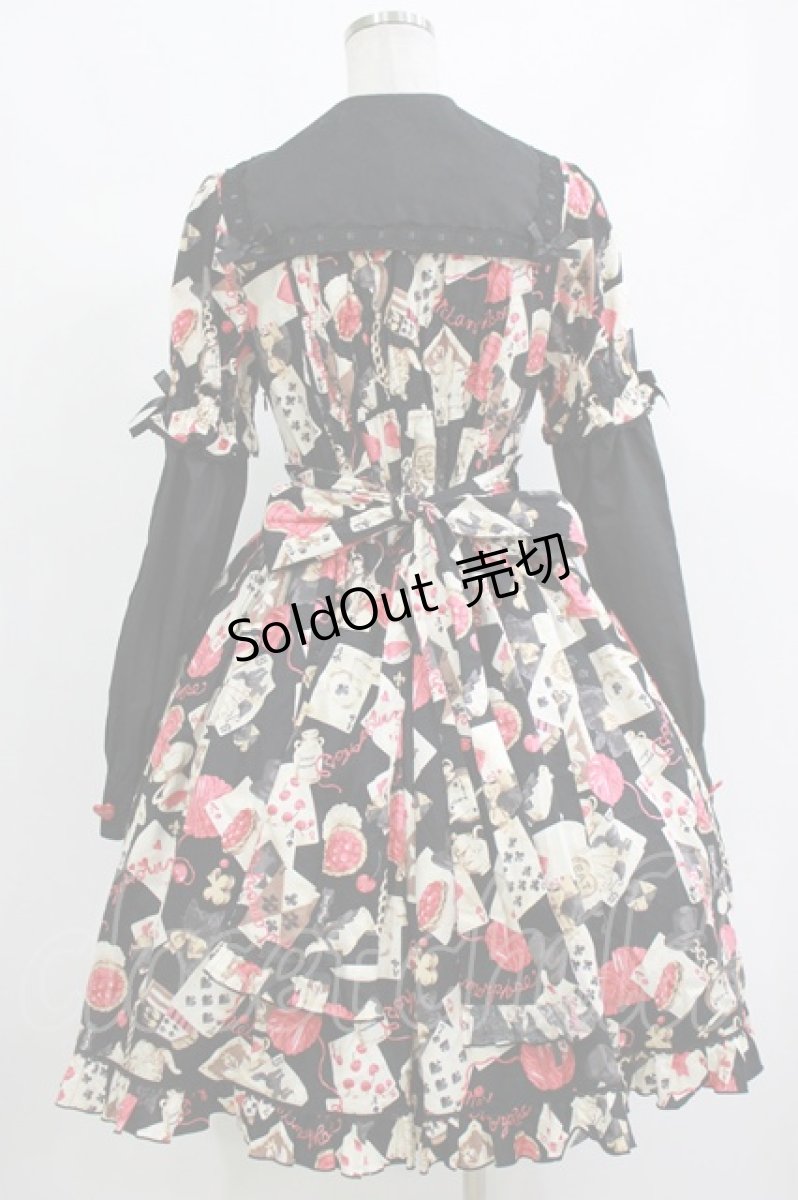 画像3: metamorphose / Wonder Card Aliceワンピース 1 ブラック H-26-10-15-001-ME-OP-YZ-ZH (3)