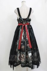 画像3: Royal Princess Alice / Little Red Riding Hood Tarot 赤ずきんのタロット ・粟木こぼねコラボ ペプラム付きドレス Free ブラック H-26-10-15-007-LO-OP-NS-ZH (3)