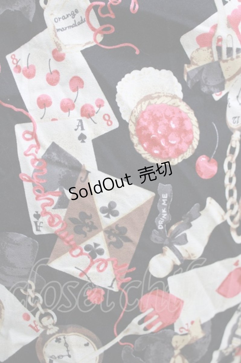 画像4: metamorphose / Wonder Card Aliceワンピース 1 ブラック H-26-10-15-001-ME-OP-YZ-ZH (4)