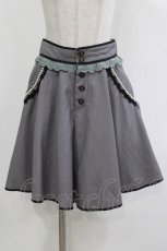 画像1: axes femme / フロントボタンスカパン M グレー H-26-10-15-016-AX-PA-AK-ZH (1)
