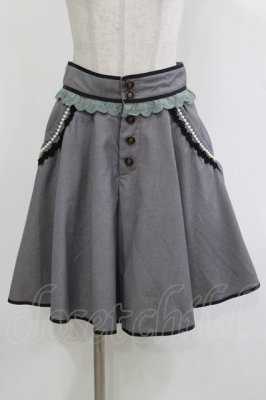 Preview of フロントボタンスカパン M グレー