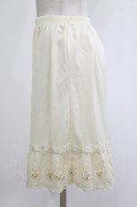 画像2: axes femme / レース重ねペチスカート M 生成り H-26-10-15-020-AX-SK-NS-ZH (2)