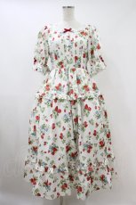 画像1: axes femme kawaii / クラシックベリーワンピース M アイボリー H-26-10-16-020-AX-OP-YZ-ZH (1)