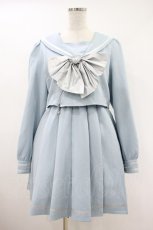 画像1: DearMyLove / NEEDY GIRL OVERDOSE コラボ　超絶最かわてんしちゃんモデル　ワンピース M サックス H-26-10-16-031-GO-OP-YZ-ZH (1)