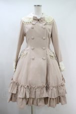 画像1: Mary Magdalene / シャルロットコートワンピース Free ピンク H-26-10-16-007-CL-CO-NS-ZH (1)