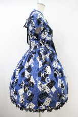 画像3: Angelic Pretty / トランプカーニバルワンピース Free ブルー H-26-10-16-012-AP-OP-NS-ZH (3)