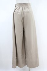 画像2: an another angelus / ハイウエストワイドパンツ M Beige H-26-10-16-002-CA-PA-NS-ZH (2)