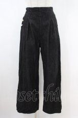 画像1: an another angelus / ダブル釦マリンデニムパンツ 1 BLACK H-26-10-16-003-CA-PA-NS-ZH (1)