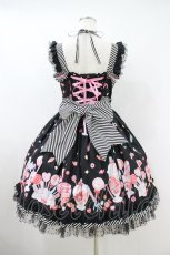 画像2: Angelic Pretty / MIRACLE★CANDYドットチュールジャンパースカート Free ブラック H-26-10-16-016-AP-OP-NS-ZH (2)