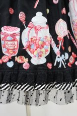 画像5: Angelic Pretty / MIRACLE★CANDYドットチュールジャンパースカート Free ブラック H-26-10-16-016-AP-OP-NS-ZH (5)