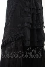 画像3: Ozz Croce / フィッシュテールフリルスカート  黒 H-26-10-17-027-OO-SK-AK-ZH (3)