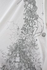 画像3: Ozz Croce / プリントロングカットソー  白 H-26-10-17-040-OO-TO-AK-ZH (3)