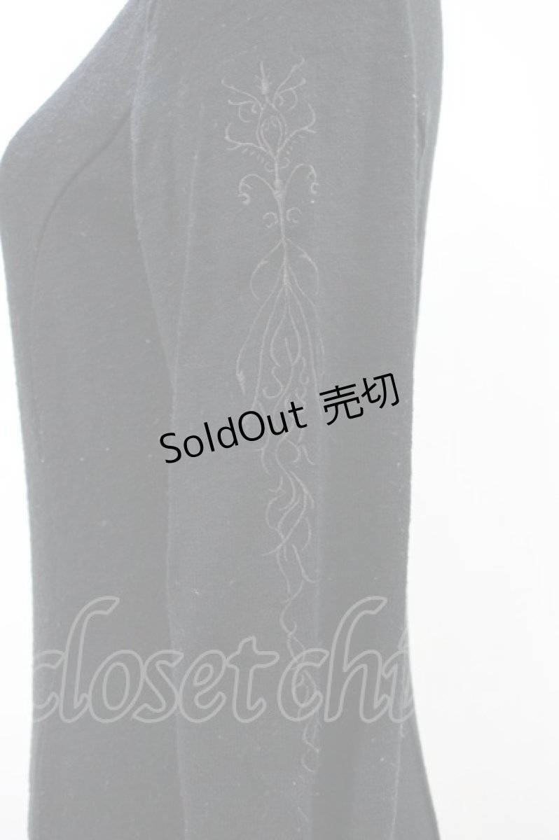 画像3: Ozz Croce / ハイネックトップス  黒 H-26-10-17-059-OO-TO-AK-ZH (3)