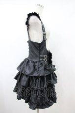 画像3: IMVAL / FRILL DRESS  黒 H-26-10-17-008-PU-OP-AK-ZH (3)