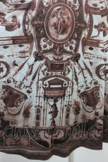 画像3: OZZ ANGELO / 宗教画ハイウエストスカート  茶 H-26-10-17-018-OO-SK-AK-ZH (3)
