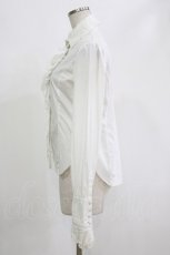 画像2: STIGMATA / フリルブラウス  白 H-26-10-18-032-PU-BL-AK-ZH (2)