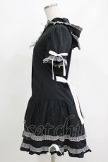 画像2: PUTUMAYO / フード付きフリルワンピース  黒 H-26-10-18-004-PT-OP-AK-ZH (2)