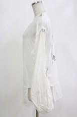 画像2: Deorart / ガーゼトップス M 白 H-26-10-18-038-PU-TO-AK-ZH (2)