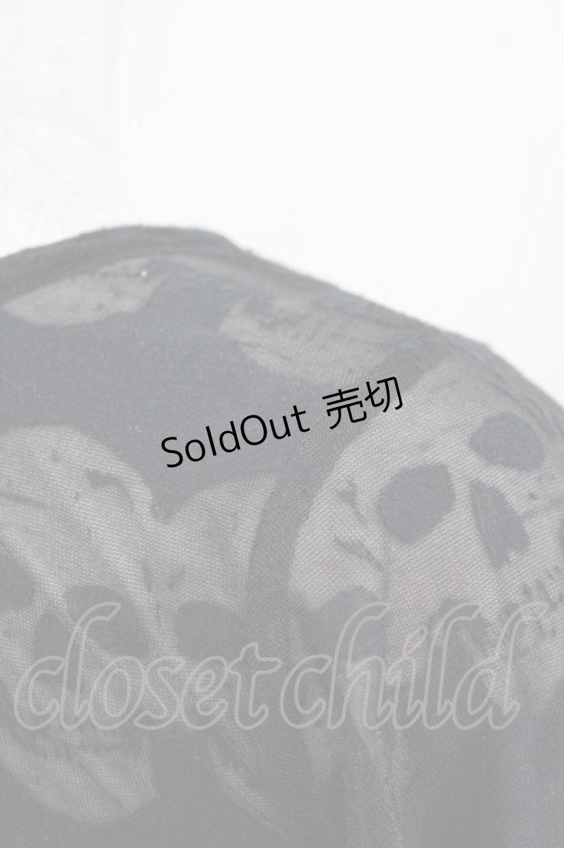 画像4: HYSTERIC GLAMOUR / スカルシアーカットソー  黒 H-26-10-18-048-PU-TO-AK-ZH (4)