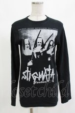 画像1: STIGMATA / プリントカットソー XS 黒 H-26-10-18-049-PU-TO-AK-ZH (1)