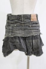 画像3: HYSTERIC GLAMOUR / デニムミニスカート XS グレー H-26-10-18-012-PU-SK-AK-ZH (3)