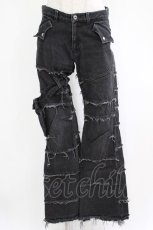 画像1: BPN FOR MEN / デニムパンツ M グレー H-26-10-18-018-GO-PA-AK-ZH (1)