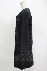 画像2: ALGONQUINS / ロングジャケット F 黒 H-26-10-18-022-AL-JA-AK-ZH (2)