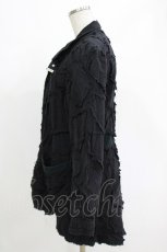 画像2: HIDEROCK Design / ツギハギジャケット  黒 H-26-10-18-023-PU-JA-AK-ZH (2)