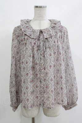 Preview of ギャザーブラウス M 淡ピンク