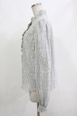 画像2: merry jenny / frill neckブラウス Free グレー H-26-10-19-041-LO-BL-OW-ZH (2)