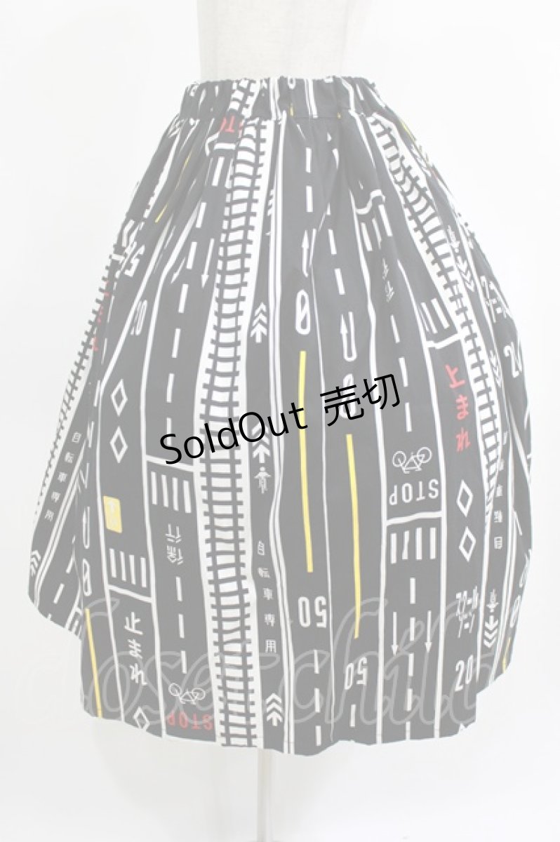 画像2: Physical Drop / フレアスカート Free ブラック H-26-10-19-005-LO-SK-NS-ZH (2)