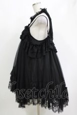 画像2: MAJOH(MR corset) / LACE COLLAR ANGEL WING DRESS Free ブラック H-26-10-19-062-LO-OP-NS-ZH (2)