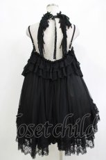 画像3: MAJOH(MR corset) / LACE COLLAR ANGEL WING DRESS Free ブラック H-26-10-19-062-LO-OP-NS-ZH (3)