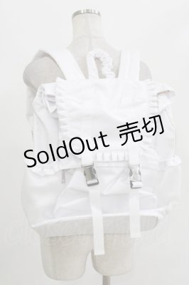 Preview of フリルバックパック  白