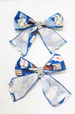 画像3: Physical Drop / チョコレートリボンクリップセット  ブルー H-26-10-19-078-LO-AC-NS-ZH (3)