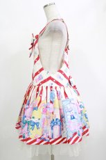 画像2: Angelic Pretty / Toy Doll Boxサロペットセット Free 白 H-26-10-19-009-AP-OP-NS-ZH (2)