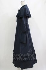 画像2: FLC / MINA*ケープワンピース M ネイビー H-26-10-19-023-LO-OP-NS-ZH (2)