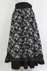 画像1: Kurumi Collaboration / KRハナガラHWフレアSK M ブラック H-26-10-19-025-LO-SK-NS-ZH (1)