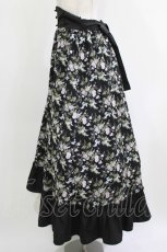 画像2: Kurumi Collaboration / KRハナガラHWフレアSK M ブラック H-26-10-19-025-LO-SK-NS-ZH (2)