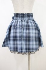 画像2: majoretty / ハートバックルプリーツスカート L サックス H-26-10-20-034-LO-SK-YZ-ZH (2)