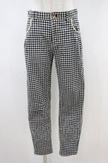 画像1: Franche Lippee / ギンガムチェックパンツ S ブラック H-26-10-20-038-LO-PA-NS-ZH (1)