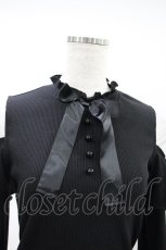 画像3: DearMyLove / 肩開きリブニット M ブラック H-26-10-20-043-GO-TO-YZ-ZH (3)
