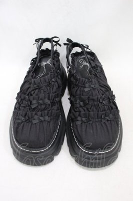 Preview of Puffer ribbon sabot　シューズ M クロ