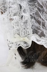 画像3: Melt Heart / レースボンネット  白 H-26-10-20-007-LO-AC-NS-ZH (3)
