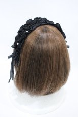 画像2: Angelic Pretty / Sugar Sweetヘアバンド  ブラック H-26-10-20-009-AP-AC-NS-ZH (2)